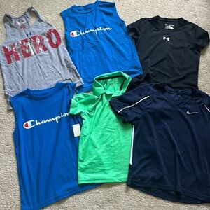 Boys Nike , under armour and champion shirts size M (8)